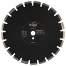 Flexmann For Cut gyémánttárcsa AS Prémium 450x3,6x10x27x25,4mm szegmentált, aszfalt, frissbeton, AS-5105 PREMIUM