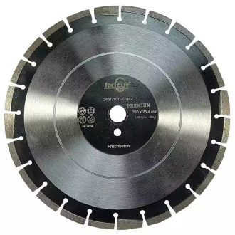   Flexmann For Cut gyémánttárcsa DFB Prémium 350x3,2x11x24x25,4mm szegmentált, frissbeton, aszfalt, motor 20kW-ig, DFB-1002-FB2 PREMIUM