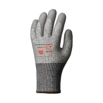   MV EUROCUT P500 vágásbiztos szerelőkesztyű, szürke PU tenyér 9, 1CRPG09