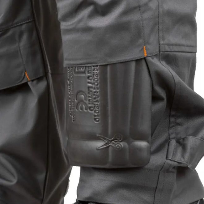 MV Coverguard Paddock II derekas nadrág szürke/narancs 2XL, 5PAP1502XL