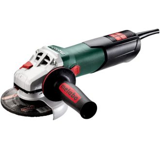   Metabo sarokcsiszoló 125mm 1100W 2800-10500/min fordulatszám szabályozós, VibraTech (MVT) markolattal, 3Nm, WEV 11-125 Quick, 603625000