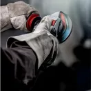 Metabo sarokcsiszoló 125mm 1100W 2800-10500/min fordulatszám szabályozós, VibraTech (MVT) markolattal, 3Nm, WEV 11-125 Quick, 603625000