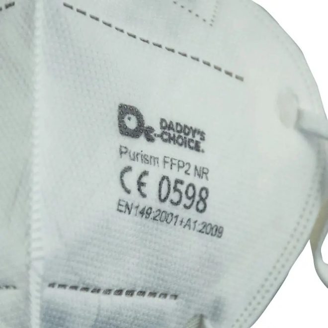 Pormaszk FFP2 szelep nélkül, ÁR 1db-ra értendő, 20db/cs. , PR066B