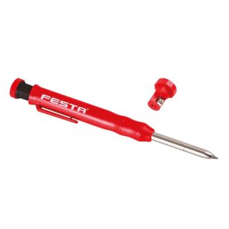 Lev acél ceruza csipesszel HB, mélységjelző, 13262