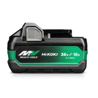   Hikoki csúszótalpas lítium-ion akku 36V-2,5Ah / 18V-5Ah 1080W 700g, BSL36A18- 2db, 380205