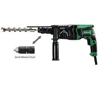 Hikoki fúró- vésőkalapács 850W 3,2J, 3,1kg, DH28PMY2WSZ