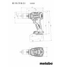 Metabo akkus 18V fúrócsavarozó 130Nm szénkefementes, Quick, BS 18 LTX BL Q +2x5,5Ah LiHD akku+ ASC 145 töltő +metaBOX 145l, 602359660