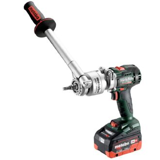   Metabo akkus 18V fúrócsavarozó 130Nm szénkefementes, Quick, BS 18 LTX BL Q +2x5,5Ah LiHD akku+ ASC 145 öltő +PowerX3 nyomatékfeltét +metaBOX 145l, 602359770