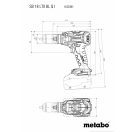 Metabo akkus 18V ütvefúró-csavarbehajtó 130Nm szénkefementes, Quick, SB 18 LTX BL Q +2x5,5Ah LiHD akku+ ASC 145 töltő +metaBOX 145l, 602361660