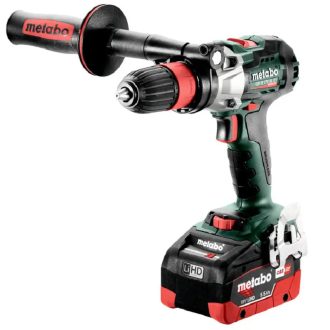   Metabo akkus 18V menetfúró, fúrócsavarozó 130Nm szénkefementes, Quick, GB 18 LTX BL Q I +2x5,5Ah LiHD akku+ ASC 145 töltő +metaBOX 145l, 602362660