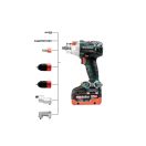 Metabo akkus 18V menetfúró, fúrócsavarozó 130Nm szénkefementes, Quick, GB 18 LTX BL Q I +2x5,5Ah LiHD akku+ ASC 145 töltő +metaBOX 145l, 602362660