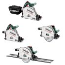 Metabo akkus 18V kézi merülő, körfűrész KT 18 LTX 66 BL +165x20mm fűrészlap +porzsák +2x 8,0 Ah LiHD akku +ASC 145 töltő +metaBOX 340, 601866810