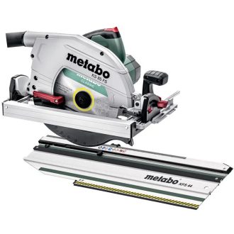   Metabo SET KS 85 FS kézi körfűrész 2000W, 235x30mm+ KFS 44 fejező sín + körfűrészlap +párhuzamvezető, 691197000