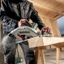 Metabo SET KS 85 FS kézi körfűrész 2000W, 235x30mm+ KFS 44 fejező sín + körfűrészlap +párhuzamvezető, 691197000