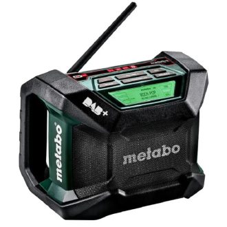   Metabo akkus 12-18V épitőipari rádió  R 12-18 DAB+ BT, digitális DAB+ vevő +hálózati vezeték, akku nélkül 1,9kg, 600778850