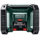 Metabo akkus 12-18V épitőipari rádió  R 12-18 DAB+ BT, digitális DAB+ vevő +hálózati vezeték, akku nélkül 1,9kg, 600778850