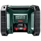 Metabo akkus 12-18V épitőipari rádió  R 12-18 DAB+ BT, digitális DAB+ vevő +hálózati vezeték, akku nélkül 1,9kg, 600778850