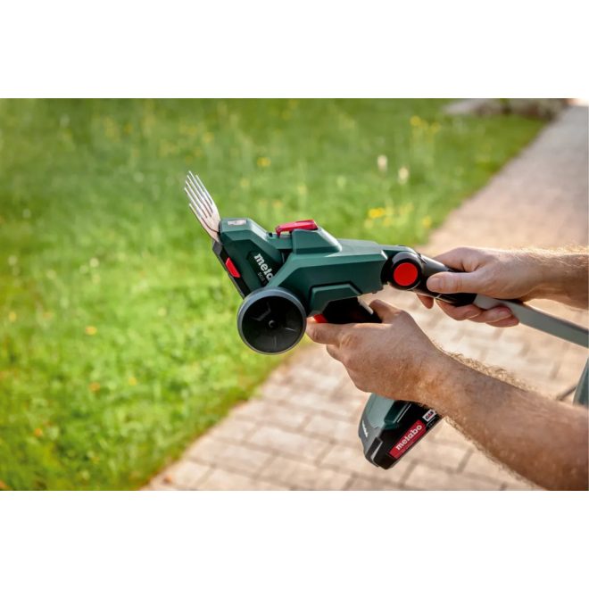 Metabo akkus 18V bokorvágó és fűnyíró olló 20 cm/11,5 cm SGS 18 LTX Q akku és töltő nélkül, 601609850