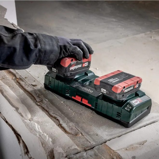 Metabo akkumulátor töltő 2db akkuhoz ASC 145 DUO 12-36V, EU, AIR COOLED, 627495000