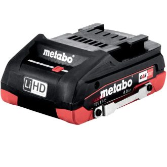   Metabo akkumulátor 18V 4,0Ah DS LiHD 580g, AIR COOLED, leesés ellen védő kengyellel, 624989000