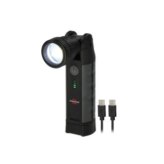   Brennenstuhl Professional újratölthető LED-es kézilámpa TL 1000 ACW, 1000lm, IP54, max. 12 órás fényidő, mágnes, cserélhető akkumulátor, + USB töltőkábel, 1173750007