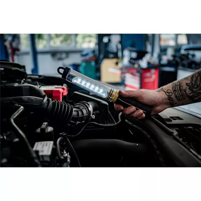 Brennenstuhl Akkus LED műhelylámpa WL 500 A IP54 520lm, 12 SMD led, 30x3,5 cm, 1175580