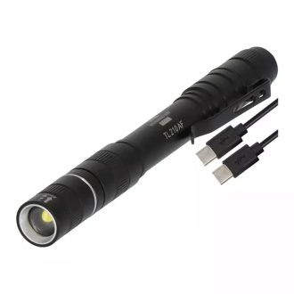   Brennenstuhl LuxPremium újratölthető zseblámpa TL 210, OSRAM LED, 200lm, szupervékony (15x2,2 cm), 55 m-ig világít  , 1173750003