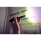 Brennenstuhl LuxPremium újratölthető zseblámpa TL 210, OSRAM LED, 200lm, szupervékony (15x2,2 cm), 55 m-ig világít  , 1173750003