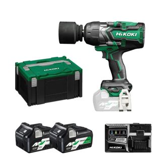   Hikoki akkus ütvecsavarozó 3/4" 1900Nm, 36 Volt, szénkefementes, 2db BSL36A akku és töltő, Hitboxban, WR36DFWRZ