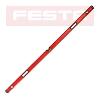   Lev Festa alumínium vízmérték 200cm, 3 libellás, ütésálló, pontosság 0,5mm/m (10db), 15770