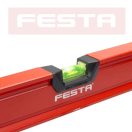 Lev Festa alumínium vízmérték 200cm, 3 libellás, ütésálló, pontosság 0,5mm/m (10db), 15770