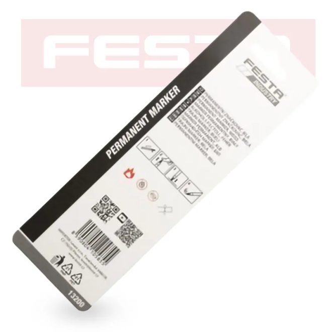 Lev Festa Industry alkoholos jelölőfilc, permanent marker, fehér, 13200
