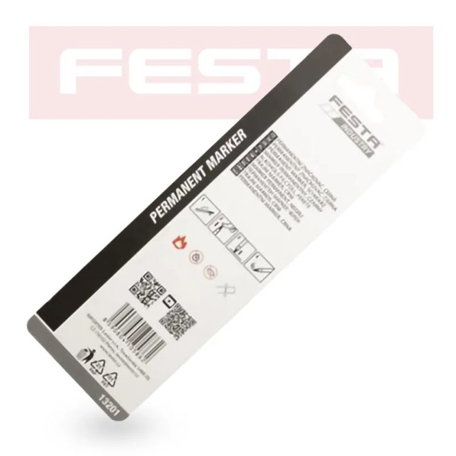 Lev Festa Industry alkoholos jelölőfilc, permanent marker, fekete, 13201