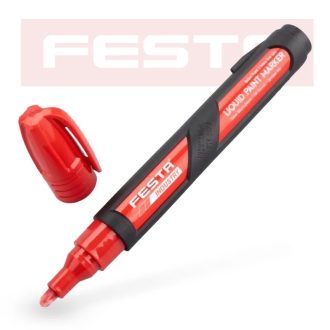   Lev Festa Industry alkoholos jelölőfilc, permanent marker, piros, 13202