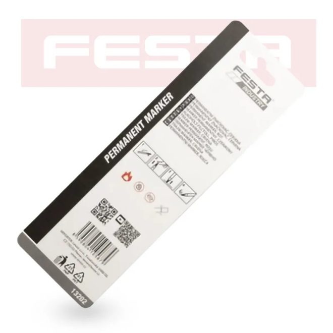 Lev Festa Industry alkoholos jelölőfilc, permanent marker, piros, 13202