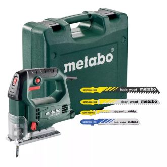   Metabo 450W szúrófűrész 65mm 6003000/min 1,9kg STEB 65 Quick Set + fűrészlap, 690920000