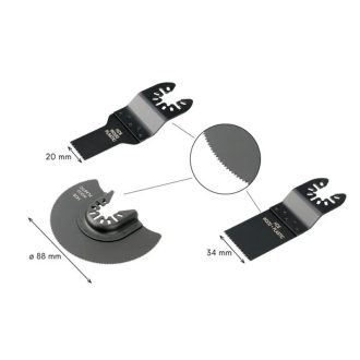   Lev Festa OIS befogású multiszerszám fej készlet 3 részes vegyes felhasználásra HCS, 24320