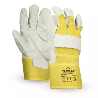   Bőr Rakodókesztyű - 11 "A", ömlesztett, 11-es, RW-LeatherWG11H-11
