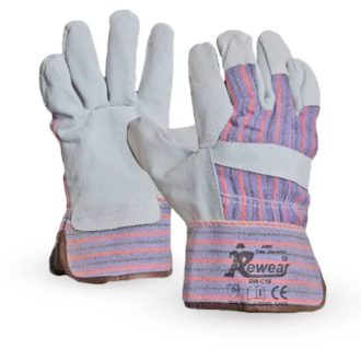   Bőr Rakodókesztyű - Farmer ömlesztett verzió, 10-es, RW-FarmerLeatherWG-10