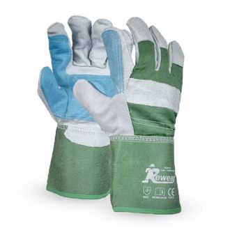   Bőr Rakodókesztyű - erősített, 10,5-es, RW-DLeatherWG105-10,5