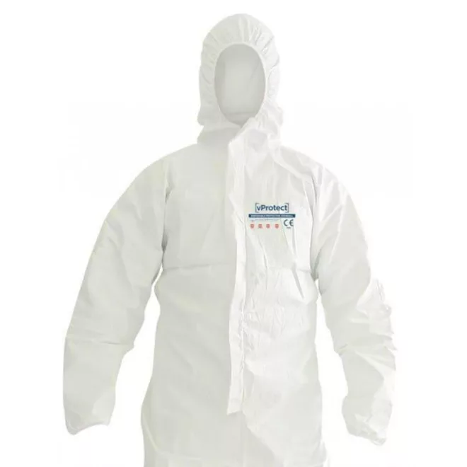 VProtect 5/6 Egyszerhasználatos védőoveráll, XL, RW-OPPE-01-XL
