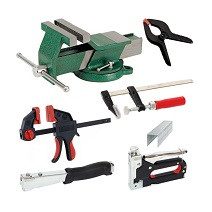 Tűzőgép és kapocs, párhuzamszorító, satu