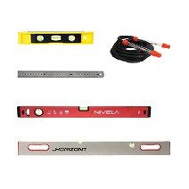 Vízmérték, vonalzó, simítóléc, lehúzóléc, ölesléc