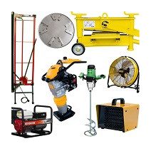 Építőipari gépek és kiegészítők