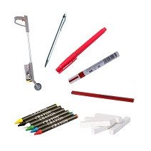 Jelölő eszközök (ácsceruza, kréta, jelölőfilc, jelölőspray, rajztű)