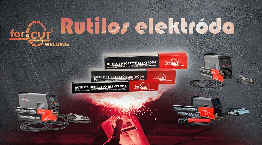 Megújult forCut Rutilos Elektróda