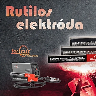 Megújult forCut Rutilos Elektróda