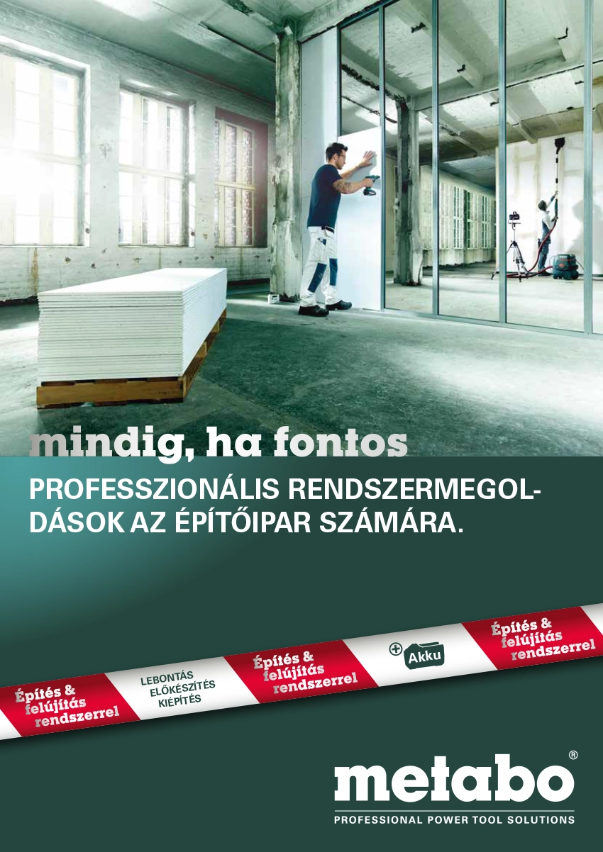 Metabo Szerszámgép ismertető